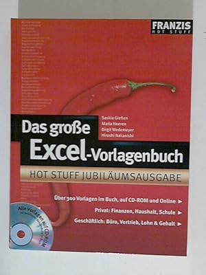 Image du vendeur pour Das groe Excel-Vorlagenbuch. (Hot Stuff) mis en vente par ANTIQUARIAT FRDEBUCH Inh.Michael Simon