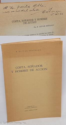 Bild des Verkufers fr Costa, Sonador y Hombre de Accion. Sobretiro de Cuadernos Americanos -I- Enero-Febrero de 1963 zum Verkauf von Bolerium Books Inc.