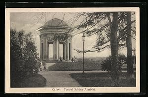 Bild des Verkufers fr Ansichtskarte Cassel, Tempel Schne Aussicht zum Verkauf von Bartko-Reher