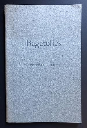 Image du vendeur pour Bagatelles mis en vente par Philip Smith, Bookseller