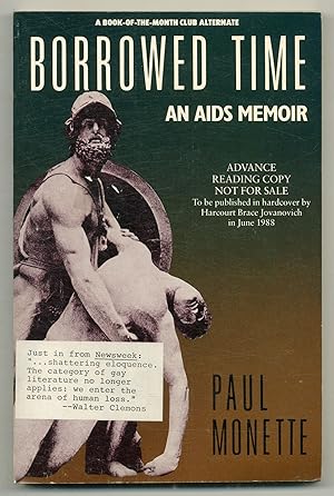 Imagen del vendedor de Borrowed Time: An Aids Memoir a la venta por Between the Covers-Rare Books, Inc. ABAA