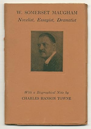 Imagen del vendedor de W. Somerset Maugham: Novelist, Essayist, Dramatist a la venta por Between the Covers-Rare Books, Inc. ABAA