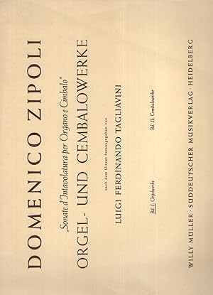 Bild des Verkufers fr Orgel und Cembalowerke Bd.1: Orgelwerke - 1716. nach dem Urtext herausgegeben von Luigi Ferdinando Tagliavini - 2203. zum Verkauf von Fundus-Online GbR Borkert Schwarz Zerfa