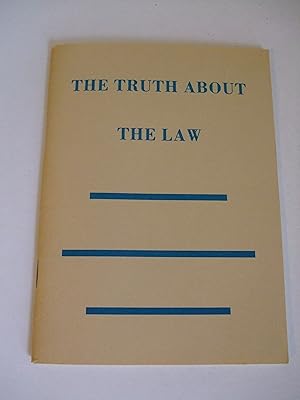 Seller image for The Truth About the Law for sale by Lily of the Valley Books