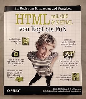 Seller image for HTML mit CSS & XHTML von Kopf bis Fu. for sale by KULTur-Antiquariat