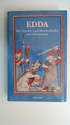 Bild des Verkufers fr Edda: Die Gtter- und Heldenlieder der Germanen. Nach der Handschrift des Brynjolfor Sveinsson, zum Verkauf von Antiquariat Maiwald