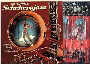 Imagen del vendedor de TWO 'SYMPHONIES IN JAZZ' BY SKIP MARTIN'S VIDEO ALL-STARS SYMPHONY AND JAZZ BAND: Swingin' with Prince Igor and Tannhauser, AND A SECOND LP, Scheherajazz, adapted from Rimsky-Korsakov's Scheherazade a la venta por Cat's Curiosities