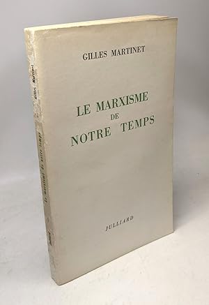 Seller image for Le marxisme de notre temps for sale by crealivres