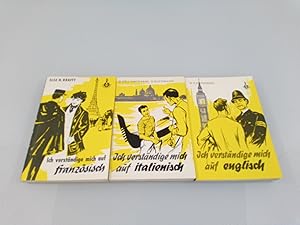 Konvolut 3 Bücher: Ich verständige mich auf englisch; Ich verständige mich auf italienisch; Ich v...