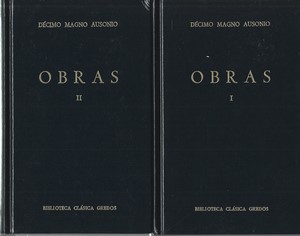 Imagen del vendedor de Obras, 2 tomos-DECIMO MAGNO AUSONIO. Biblioteca clsica Gredos a la venta por Libreria Sanchez