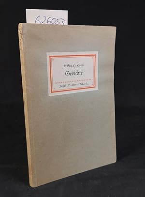 Seller image for Gedichte. Insel-Bcherei Nr. 245. 21. - 30. Tausend. for sale by ANTIQUARIAT Franke BRUDDENBOOKS