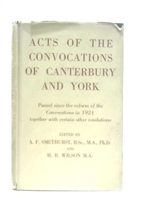 Bild des Verkufers fr Acts of the Convocations of Canterbury and York zum Verkauf von World of Rare Books