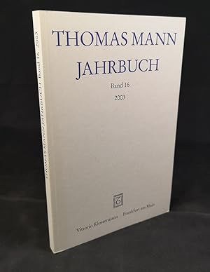 Seller image for Thomas Mann Jahrbuch Band 16 2003 for sale by ANTIQUARIAT Franke BRUDDENBOOKS