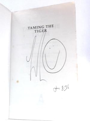Seller image for Taming the Tiger for sale by World of Rare Books