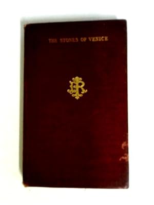 Bild des Verkufers fr The Stones of Venice Vol. II zum Verkauf von World of Rare Books