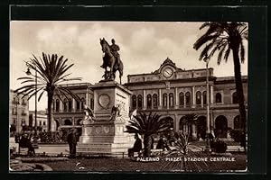 Ansichtskarte Palermo, Piazza stazione centrale