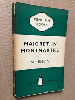 Imagen del vendedor de Maigret in Monmartre a la venta por Raymond Tait