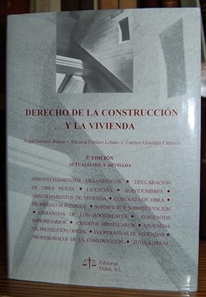 Imagen del vendedor de DERECHO DE LA CONSTRUCCION Y LA VIVIENDA a la venta por Fbula Libros (Librera Jimnez-Bravo)