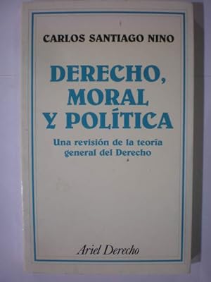 Image du vendeur pour Derecho, moral y poltica. Una revisin de la teora general del derecho mis en vente par Librera Antonio Azorn