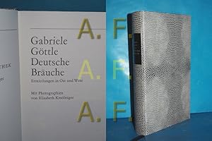 Bild des Verkufers fr Deutsche Bruche : Ermittlungen in Ost und West (Die Andere Bibliothek Band 111) zum Verkauf von Antiquarische Fundgrube e.U.