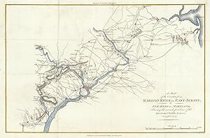 A Map of the Country from Rariton River in East Jersey to Elk Head in Maryland shewing the severa...