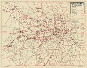 Underground Map of London [Print code 419-25000-3/4/24]