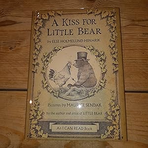 Seller image for A Kiss for Little Bear - with gift inscription and original illustration by Maurice Sendak for sale by Oakholm Books