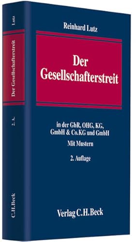 Bild des Verkufers fr Der Gesellschafterstreit: in der GbR, OHG, KG, GmbH & Co. KG und GmbH zum Verkauf von Studibuch