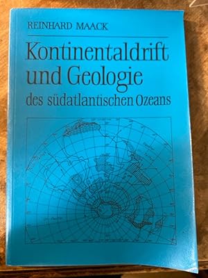 Kontinentaldrift und Geologie des südatlantischen Ozeans.