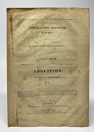 Anti-Slavery Reporter. A Periodical, Containing Justice and Expediency; or, Slavery considered wi...