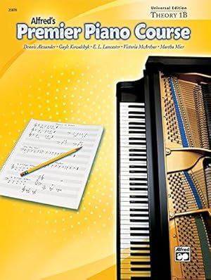 Image du vendeur pour Premier Piano Course Theory: Universal Edition: Universal Ed. Theory Bk 1b mis en vente par WeBuyBooks 2