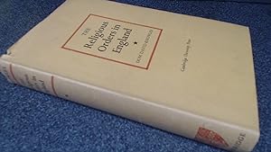 Seller image for The Religious Orders in England for sale by BoundlessBookstore