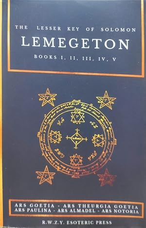 Seller image for LEMEGETON. The lesser key of Solomon. Books I,II,III,IV,V for sale by ABACO LIBROS USADOS