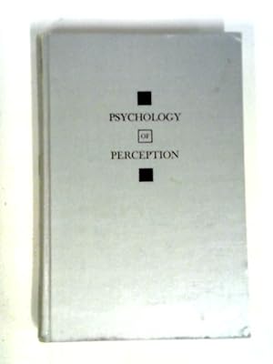 Imagen del vendedor de The Psychology Of Perception a la venta por World of Rare Books