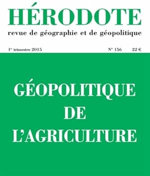 Seller image for G?opolitique de l'agriculture - Revue H?rodote for sale by Book Hmisphres