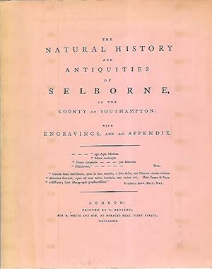 Natural History and Antiquities of Selborne