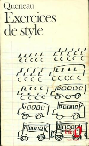 Imagen del vendedor de Exercices de style - Raymond Queneau a la venta por Book Hmisphres