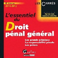 L'essentiel du droit p nal g n ral - laurence Kolb