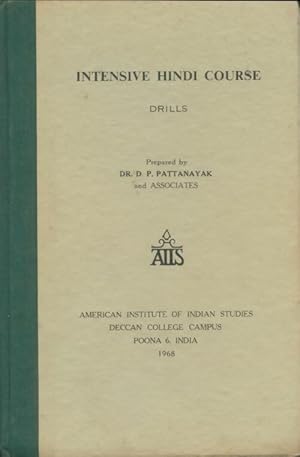 Intensive hindi course - D.P. Pattanayak