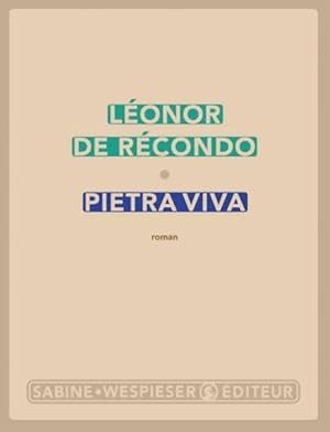 Imagen del vendedor de Pietra viva - L?onor De Recondo a la venta por Book Hmisphres