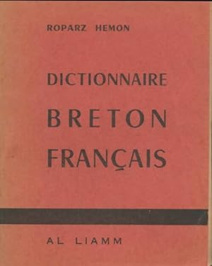 Dictionnaire breton-fran?ais - Roparz Hemon