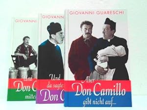Bild des Verkufers fr Konvolut von 3 Bnden! 1. Aber don Camillo gibt nicht auf. 2. Und da sagte Don Camillo. 3. Und Don Camillo mittendrin. zum Verkauf von Antiquariat Kirchheim