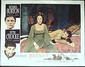 Becket Roadshow Lobby Card #8 1964 Richard Burton, Scarce!