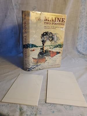 Bild des Verkufers fr The Maine Two-Footers by Linwood W. Moody 1st Ed.DJ With Folding Maps, Near Fine zum Verkauf von SweeneySells