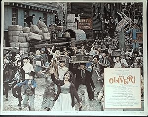 Seller image for Oliver Lobby Card #7 1968 Great image of huge musical number! for sale by AcornBooksNH