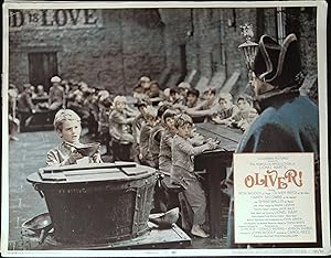 Bild des Verkufers fr Oliver Lobby Card #2 1968 Mark Lester "Please, Sir, I Want Some More!" zum Verkauf von AcornBooksNH