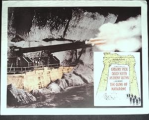 Seller image for The Guns of Navarone Lobby Card 1961 Great Action Shot of the Guns! for sale by AcornBooksNH