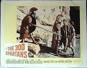 Imagen del vendedor de The 300 Spartans Lobby Card #6 Richard Egan, Diane Baker! a la venta por AcornBooksNH