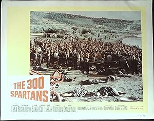 Imagen del vendedor de The 300 Spartans Lobby Card #8 1962 Great Battle Scene! a la venta por AcornBooksNH