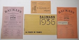 Baumann-Colombier-Fontaine (Doubs). 1936. La chaise de France.